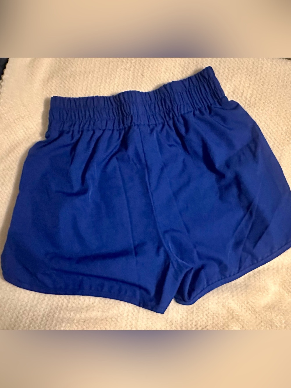 Avia Royal Blue Athletic Elastic Waist Shorts